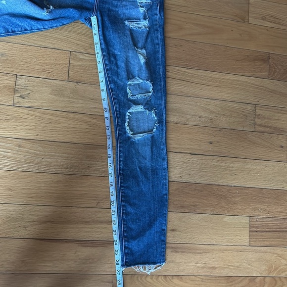 Abercrombie & fitch Simone High Rise jeans super skinny size 26 blue - Picture 9 of 9